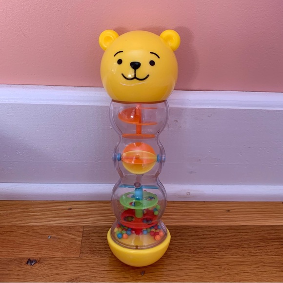 Playgo Other - Yellow Bear Plastic Playgo Roller Rattle Learning Toy
